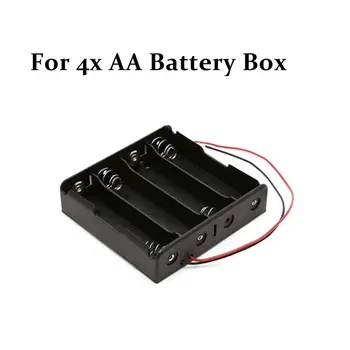6V 4 X AA Battery Holder Case Slot Holder Plastic Storage Box With OFF/ON Switch Wires For RC Parts For Output DC 6V
6V 4 X AA Battery Holder Case Slot Holder Plastic Storage Box With OFF/ON Switch Wires For RC Parts For Output DC 6V