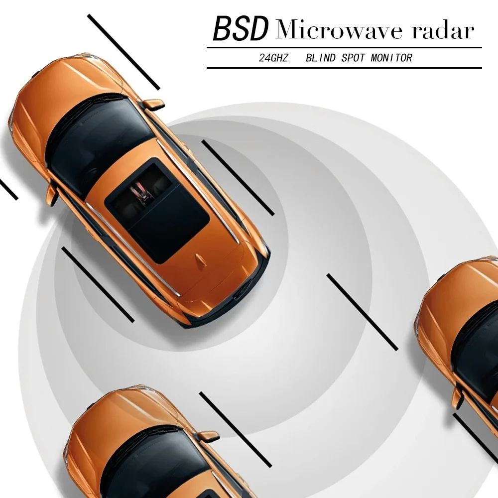 Ultrasonic blind spot detection system BSD lane change safer BSA BSM blind spot control car driving safety detection assistant
Ultrasonic blind spot detection system BSD lane change safer BSA BSM blind spot control car driving safety detection assistant