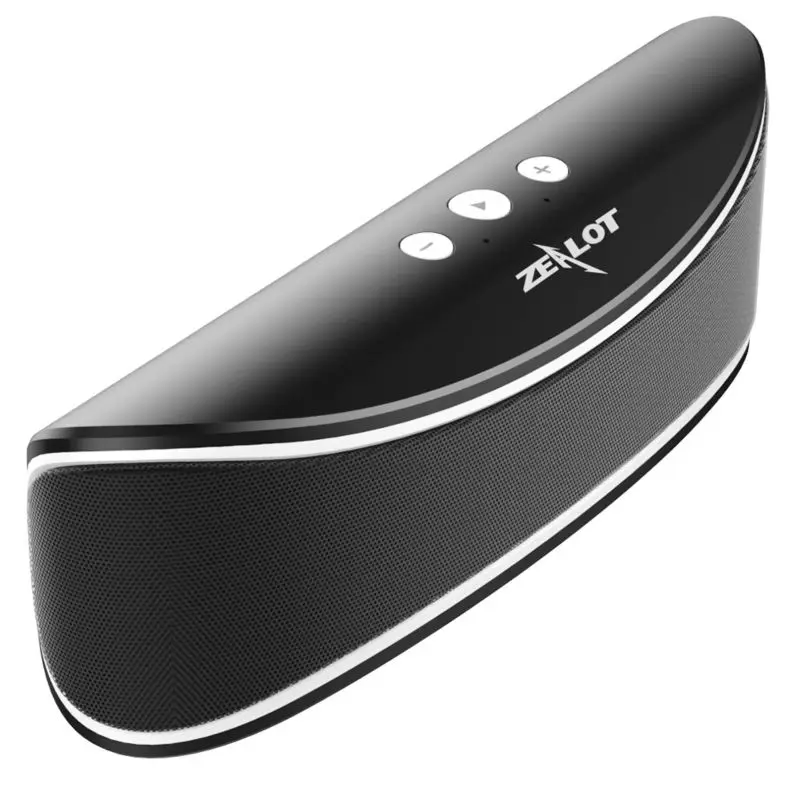 Zealot S2 беспроводной Bluetooth Портативный двойной динамик сабвуфер 3D стерео HIFI