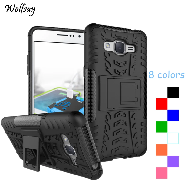 Wolfsay For Case Samsung Galaxy J2 Prime G532 Plastic Armor Cover |