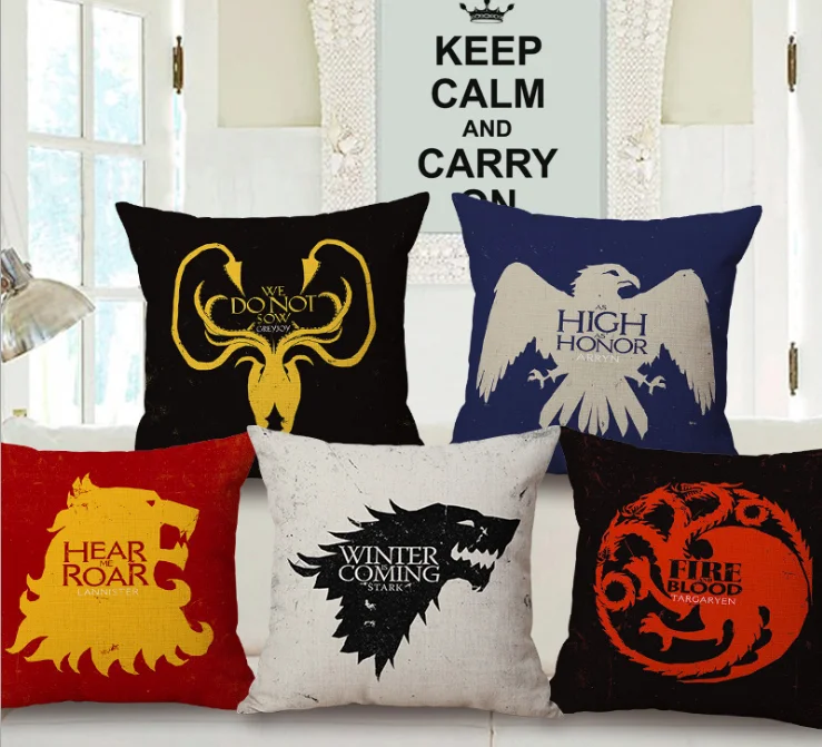 Song of Ice and Fire Game of Throne Neck Body Pillowcase Linen Bed Pillows Cover Couch Seat Cushion Pillow Home Decoration Gift
Song of Ice and Fire Game of Throne Neck Body Pillowcase Linen Bed Pillows Cover Couch Seat Cushion Pillow Home Decoration Gift