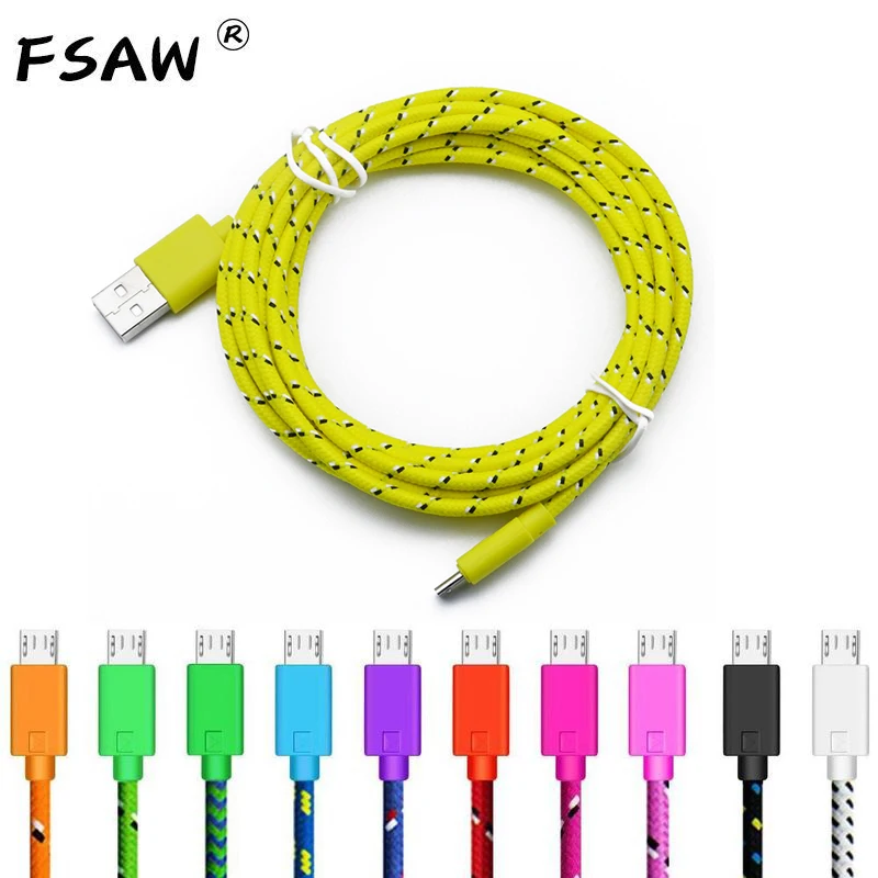 Fast Charging Micro USB Cable Data Sync Cable For Samsung s7 s6 Huawei Xiaomi LG Andriod Micro USB Charger Mobile Phone Cables
Fast Charging Micro USB Cable Data Sync Cable For Samsung s7 s6 Huawei Xiaomi LG Andriod Micro USB Charger Mobile Phone Cables