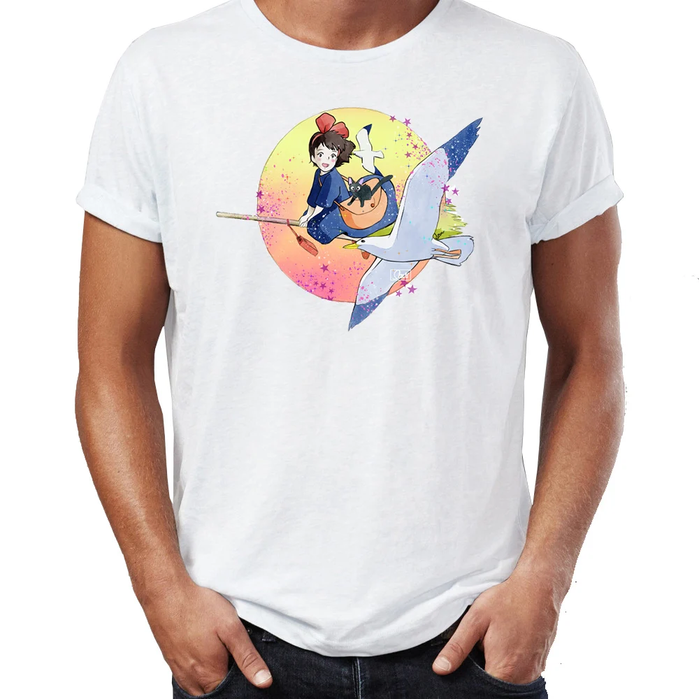 Men's T Shirt Kiki's Delivery Service Kiki on The Broom Studio Ghibli Awesome Artwork Drawing Printed Tee
Men's T Shirt Kiki's Delivery Service Kiki on The Broom Studio Ghibli Awesome Artwork Drawing Printed Tee