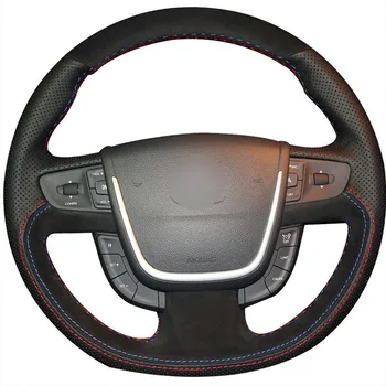 DIY Sewing-on PU Leather Black Suede Steering Wheel Cover Exact Fit For Peugeot 508
DIY Sewing-on PU Leather Black Suede Steering Wheel Cover Exact Fit For Peugeot 508