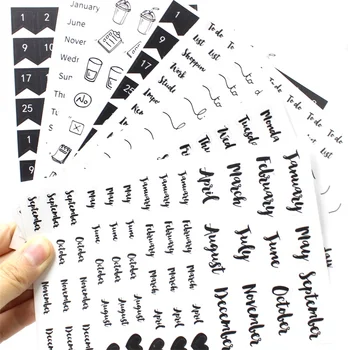 KSCRAFT 8pcs Calendar Stickers for DIY Scrapbooking/photo album Decoration Card Making Crafts
KSCRAFT 8pcs Calendar Stickers for DIY Scrapbooking/photo album Decoration Card Making Crafts