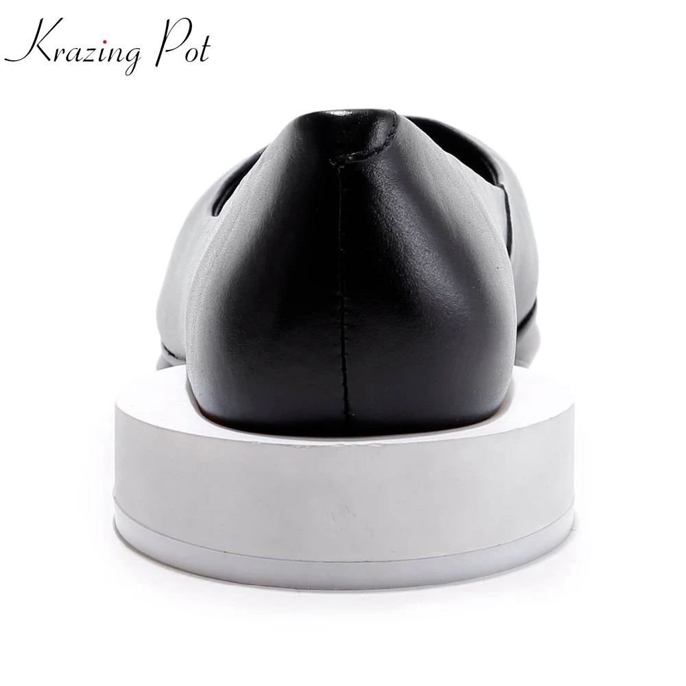 2019 Krazing Pot New fashion plus size square toe thick low heels slip on solid preppy style women strange heels rome shoes L32
2019 Krazing Pot New fashion plus size square toe thick low heels slip on solid preppy style women strange heels rome shoes L32