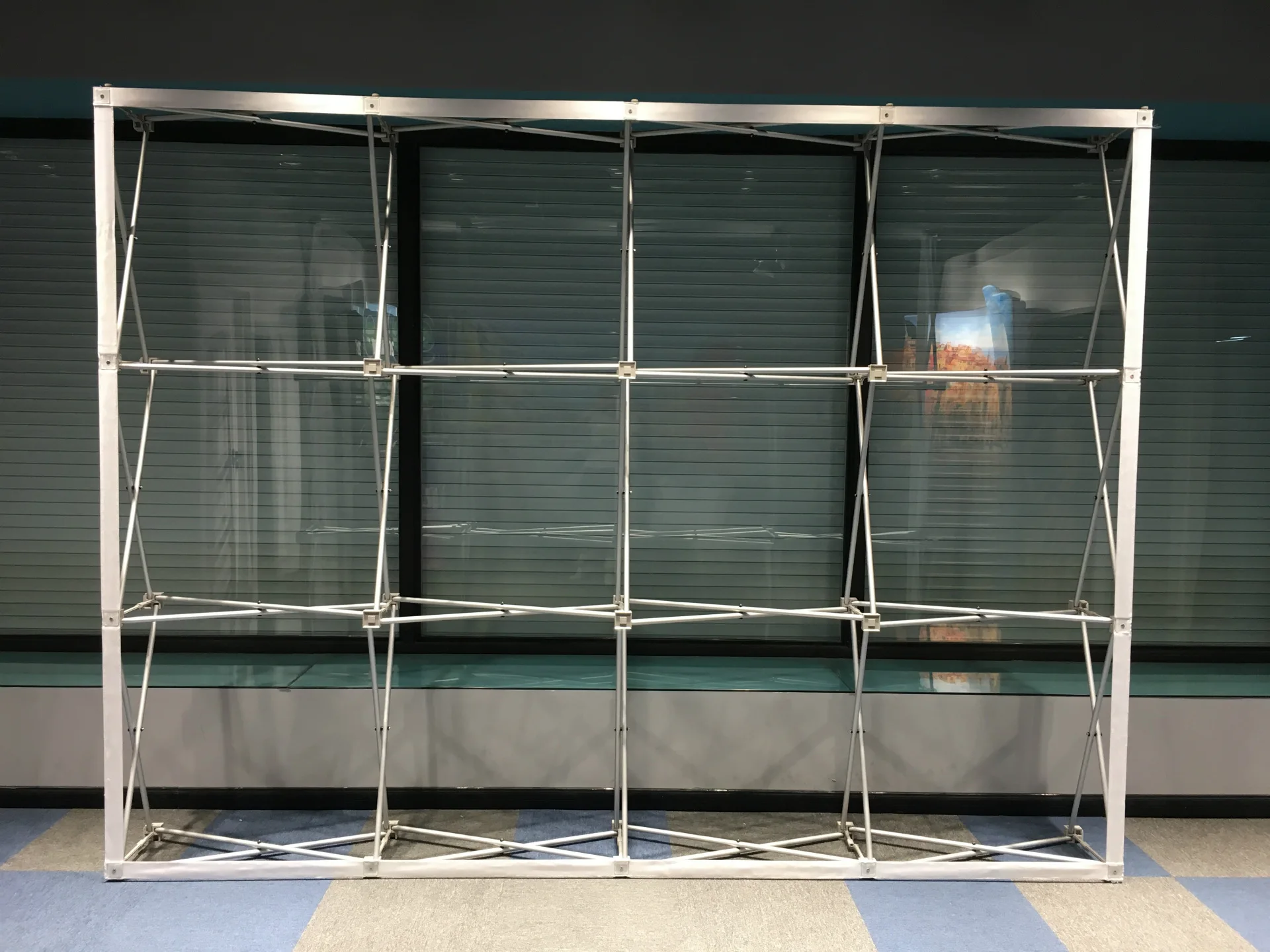 2019 Aluminum Flower Wall Folding Stand Frame For Wedding Backdrops