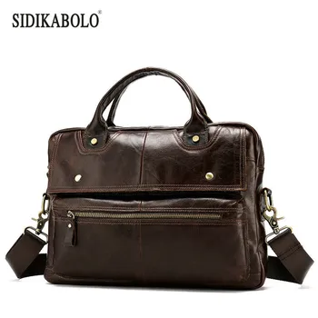 2019 Fashion Genuine Leather Men Bag Shoulder Bag Messenger Bags Causal Handbag Laptop Briefcase Male
2019 Fashion Genuine Leather Men Bag Shoulder Bag Messenger Bags Causal Handbag Laptop Briefcase Male