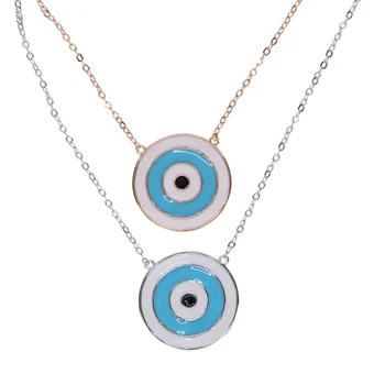 blue enamel Gold Color Disc Necklace For Women Fashion Layered Necklace Gypsy Silver color Chain Colar Longo Comprido Jewelry
blue enamel Gold Color Disc Necklace For Women Fashion Layered Necklace Gypsy Silver color Chain Colar Longo Comprido Jewelry