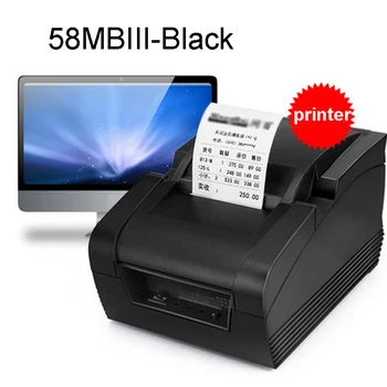 Printers GP-58MBIII mini line thermal printers portable restaurant bill POS cashier printers high speed low noise printer 220V
Printers GP-58MBIII mini line thermal printers portable restaurant bill POS cashier printers high speed low noise printer 220V