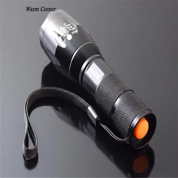 

Warm Corner LM 1600 Lumen Zoomable CREE XM-L T6 LED 18650 AAA Flashlight Torch Zoom Lamp Light Free Shipping Sept 8