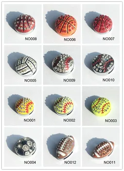 10pcs Rhinestone Sports Ball Slider charms 8mm DIY Accessories slide Charms Zinc alloy fit 8mm belt
10pcs Rhinestone Sports Ball Slider charms 8mm DIY Accessories slide Charms Zinc alloy fit 8mm belt