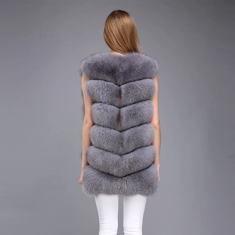 UPPIN искусственного меха жилет мех плюс Размеры пальто Для женщин зимние теплые