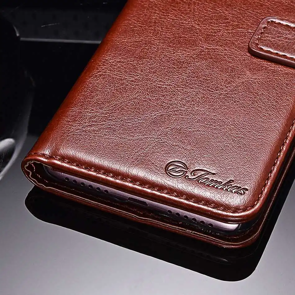 TOMKAS Case For Xiaomi Redmi S2 Case Wallet PU Cases Business Luxury For Xiaomi Redmi S2 Coque Vintage Back cover