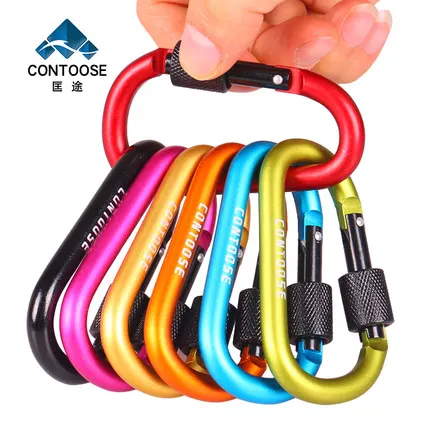 70 pcs/lot Outdoor EDC Aluminium Safety Hang Buckle Camping Backpack Hang Buckle Climbing Button Carabiner Mountaineering buckle
70 pcs/lot Outdoor EDC Aluminium Safety Hang Buckle Camping Backpack Hang Buckle Climbing Button Carabiner Mountaineering buckle