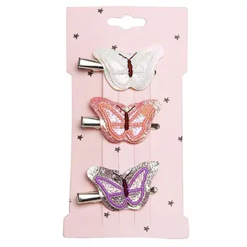 Girls Bangs Clip Child Hairpins Side Clips Embroidery Sequin Butterfly Hairpin Headdress Hair Accessories Kids Gifts
Girls Bangs Clip Child Hairpins Side Clips Embroidery Sequin Butterfly Hairpin Headdress Hair Accessories Kids Gifts