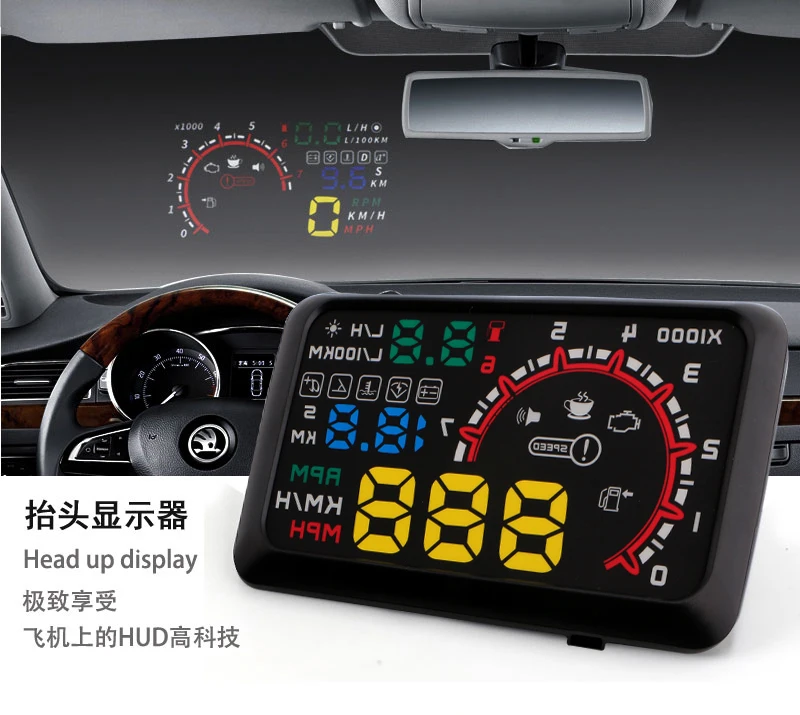 Universal 5.5Inch OBD2 Auto Car HUD Head Up Display Speedometers Overspeed Warning Dashboard Windshield Projector
Universal 5.5Inch OBD2 Auto Car HUD Head Up Display Speedometers Overspeed Warning Dashboard Windshield Projector
