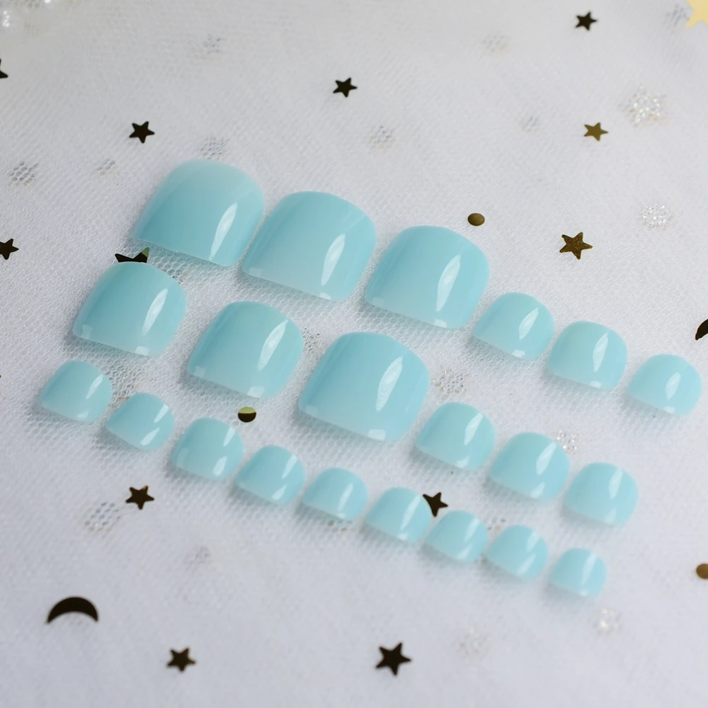 candy color false toe nails 24pcs Party Fake Toes Nail Art tips 20 Beauty Choice this is Light Lake Blue #125t
candy color false toe nails 24pcs Party Fake Toes Nail Art tips 20 Beauty Choice this is Light Lake Blue #125t