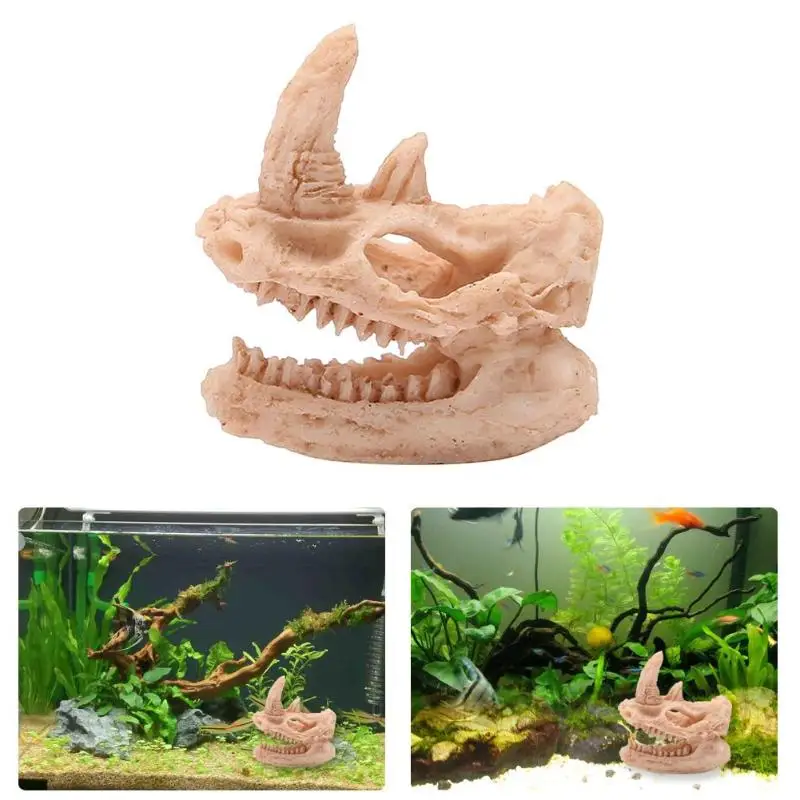Dinosaur Skull Resin Sculpture Statue Skeleton Model Aquarium Fish Tank Ornaments Water Grass Landscaping Decor Home Decor
Dinosaur Skull Resin Sculpture Statue Skeleton Model Aquarium Fish Tank Ornaments Water Grass Landscaping Decor Home Decor