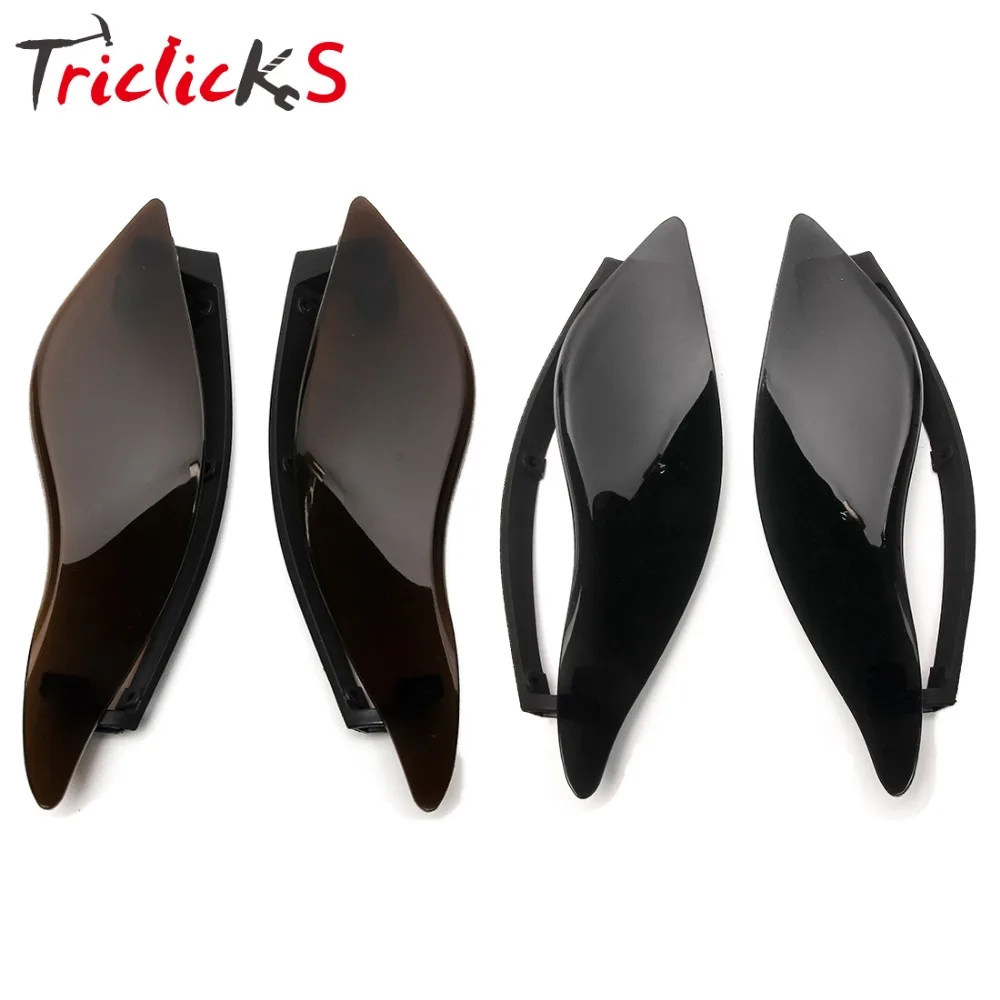 Triclicks Adjustable Fairing Air Deflectors ABS Plastic Air Deflector Motorcycle Side Wings For Harley Touring 2014 2015 2016
Triclicks Adjustable Fairing Air Deflectors ABS Plastic Air Deflector Motorcycle Side Wings For Harley Touring 2014 2015 2016