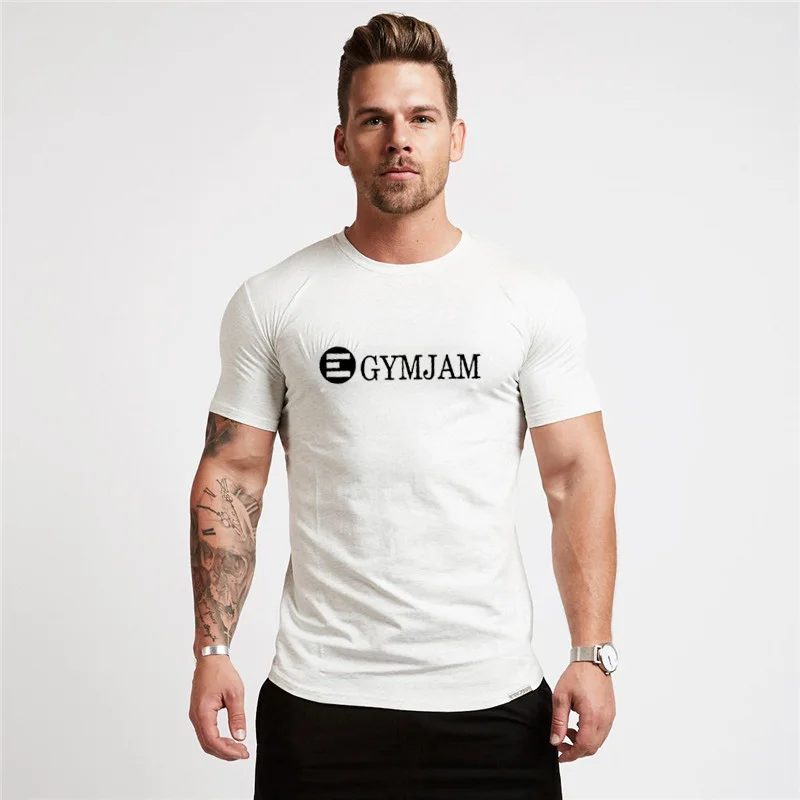 Fashion men's fitness T-shirt top 2019 men's casual short-sleeved jogger sportswear gyms bodybuilding brand men's clothing 
Fashion men's fitness T-shirt top 2019 men's casual short-sleeved jogger sportswear gyms bodybuilding brand men's clothing