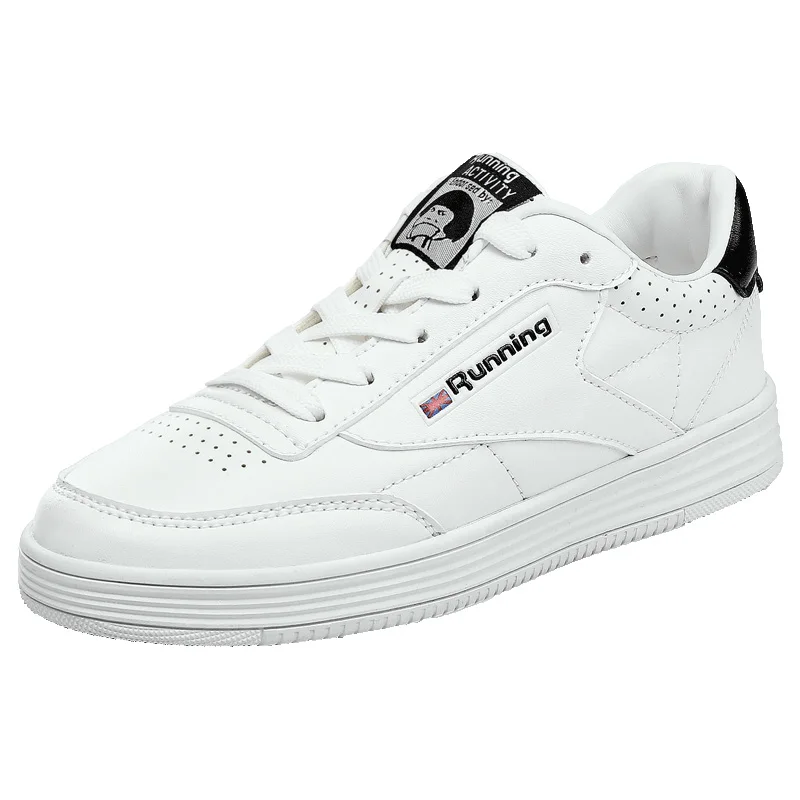New Breathable Leather Sneakers for Women Men Sport Running Shoes All-match Outdoor Flats Couple Comfortable White Shoe Footwear
New Breathable Leather Sneakers for Women Men Sport Running Shoes All-match Outdoor Flats Couple Comfortable White Shoe Footwear