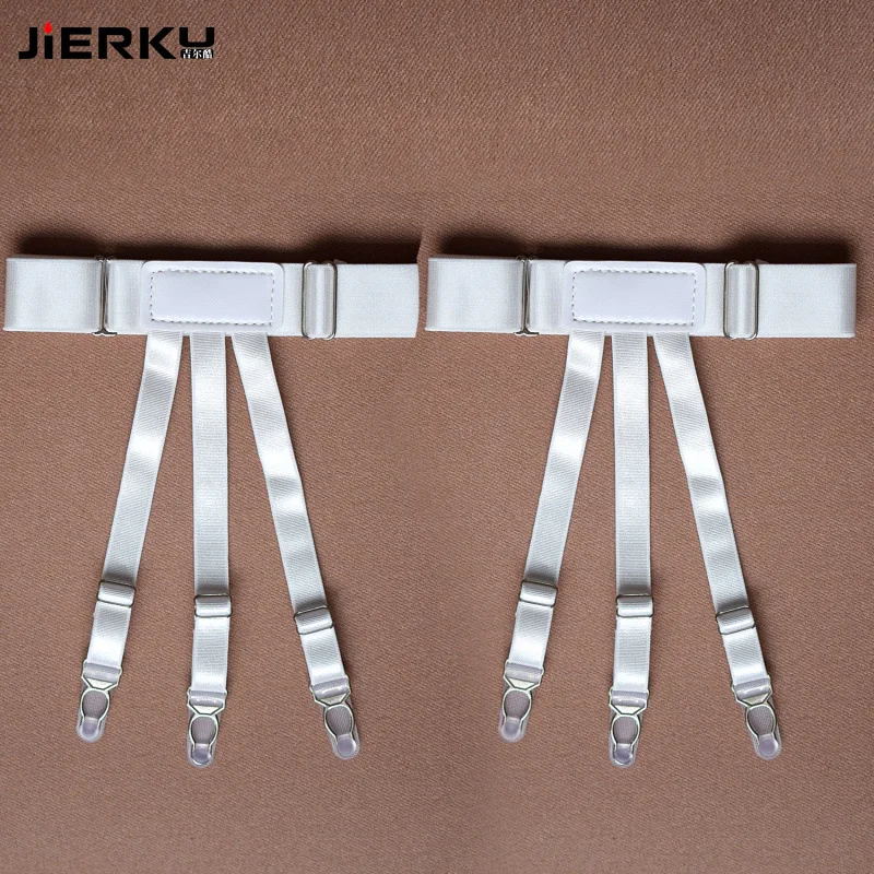Fashion Shirt Stays Skirt Holder Gentleman's Leg Suspenders Sock's Braces Elastic Uniform Business Strap Shirt Garters 1pair
Fashion Shirt Stays Skirt Holder Gentleman's Leg Suspenders Sock's Braces Elastic Uniform Business Strap Shirt Garters 1pair