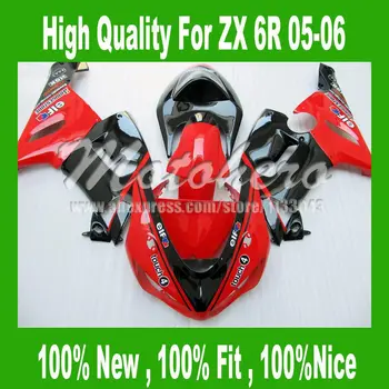ABSNINJA ZX 6R 636 05 fairing FOR KAWASAKI ZX 6R 05 06 ZX-6R 636 2005 2006 ZX6R 05 06 ABS fairing kits red black #S64G1
ABSNINJA ZX 6R 636 05 fairing FOR KAWASAKI ZX 6R 05 06 ZX-6R 636 2005 2006 ZX6R 05 06 ABS fairing kits red black #S64G1