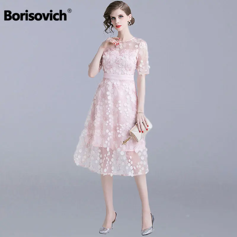 Borisovich Sweet Style Luxury Embroidery Ladies Party Dress New Brand 2019 Spring Fashion Elegant A-line Women Long Dresses N904
Borisovich Sweet Style Luxury Embroidery Ladies Party Dress New Brand 2019 Spring Fashion Elegant A-line Women Long Dresses N904
