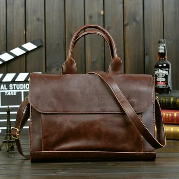 ZYJ Men Business Leather Laptop Briefcases Bags Sling Vintage Travel Messenger Shoulder Portfolio Briefcase Handbag Bag
ZYJ Men Business Leather Laptop Briefcases Bags Sling Vintage Travel Messenger Shoulder Portfolio Briefcase Handbag Bag