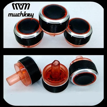Switch Knobs Heater Climate Control Buttons Dials Heat Frame Ring Air Con Cover 3pcs For Peugeot 206 Citroen C2 Car-styling
Switch Knobs Heater Climate Control Buttons Dials Heat Frame Ring Air Con Cover 3pcs For Peugeot 206 Citroen C2 Car-styling