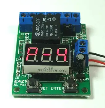 Free Shipping! 1pc 12V Multifunction time relay board timer / counter / countdown trigger / voltmeter detection control
Free Shipping! 1pc 12V Multifunction time relay board timer / counter / countdown trigger / voltmeter detection control