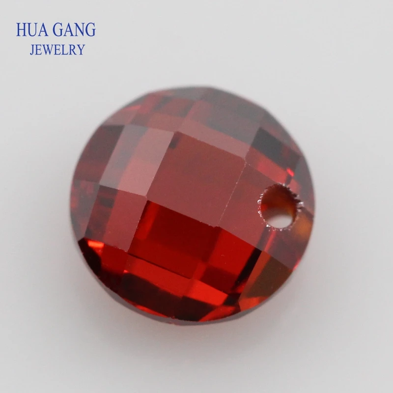 Single Hole AAAAA Round Brilliant Garnet Double Checkboard Cubic Zirconia Stone For Jewerly Making 3-14mm High Quality
Single Hole AAAAA Round Brilliant Garnet Double Checkboard Cubic Zirconia Stone For Jewerly Making 3-14mm High Quality