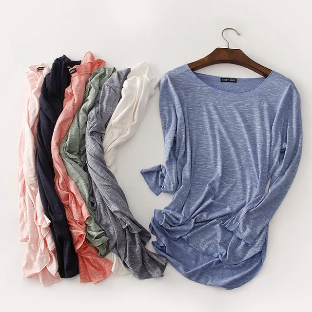 100% Cotton tee shirt femme 2019 Harajuku long sleeve t shirt women tops fashion work blusa loose t-shirt camiseta mujer
100% Cotton tee shirt femme 2019 Harajuku long sleeve t shirt women tops fashion work blusa loose t-shirt camiseta mujer