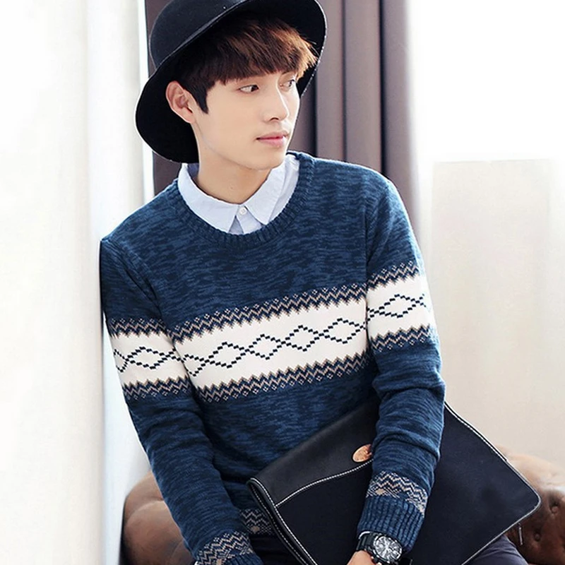 2016 Winter Cotton Sweater Men Brand O-neck Pullover Knitting Patterns Warm Sweaters Blusao Masculin Male Sweaters Coat M-XXL 50
2016 Winter Cotton Sweater Men Brand O-neck Pullover Knitting Patterns Warm Sweaters Blusao Masculin Male Sweaters Coat M-XXL 50
