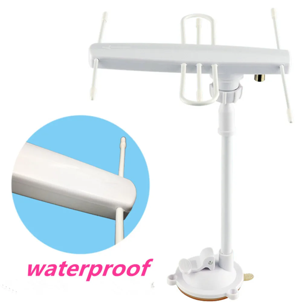 AH-LINK Indoor Outdoor Dual-purpose Digital HDTV Antenna ATSC DVB TV Signal Reception Amplifier Booster High Gain Aerial
AH-LINK Indoor Outdoor Dual-purpose Digital HDTV Antenna ATSC DVB TV Signal Reception Amplifier Booster High Gain Aerial
