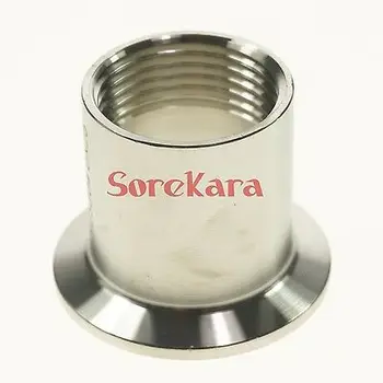 3/8" BSPT Female x 50.5mm Ferrule O/D 304 Stainless Steel Sanitary Ferrule Clamp Pipe Fitting Connector
3/8" BSPT Female x 50.5mm Ferrule O/D 304 Stainless Steel Sanitary Ferrule Clamp Pipe Fitting Connector