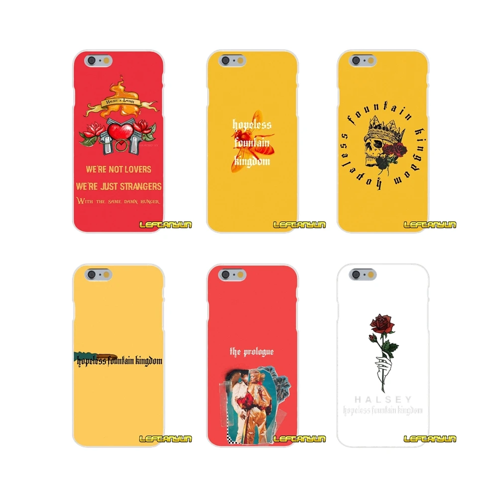 For iPhone X 4 4S 5 5S 5C SE 6 6S 7 8 Plus Halsey Hopeless Fountain Kingdom Accessories Phone Cases Covers
For iPhone X 4 4S 5 5S 5C SE 6 6S 7 8 Plus Halsey Hopeless Fountain Kingdom Accessories Phone Cases Covers