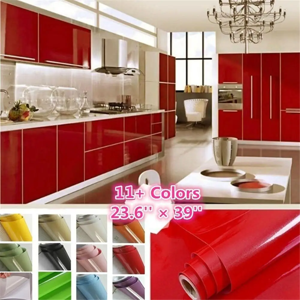 11 Kinds Of Solid Color PVC adhesive Wallpapers Decorative films Wall Sitcker For Wardrobe Kitchen Table Door (60 * 100cm)
11 Kinds Of Solid Color PVC adhesive Wallpapers Decorative films Wall Sitcker For Wardrobe Kitchen Table Door (60 * 100cm)