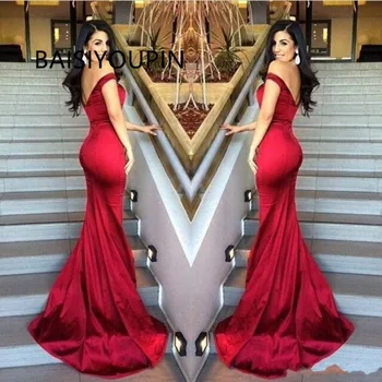 Burgundy Mermaid Long Prom Dresses 2020 Robe de Soiree Off the Shoulder Abendkleider Dresses Evening Wear
Burgundy Mermaid Long Prom Dresses 2020 Robe de Soiree Off the Shoulder Abendkleider Dresses Evening Wear