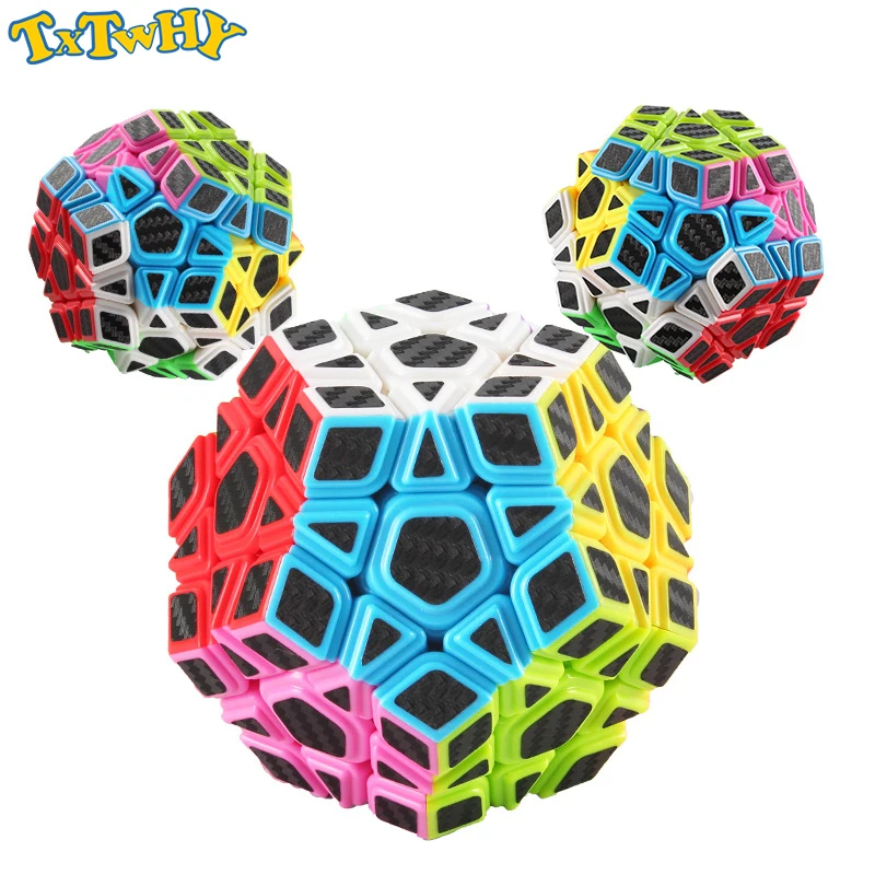 TXTWHY Carbon Fiber Megaminx Speed Cube 3x3x3 Dodecahedron Puzzle Cube Toys for Children drop shipping
TXTWHY Carbon Fiber Megaminx Speed Cube 3x3x3 Dodecahedron Puzzle Cube Toys for Children drop shipping