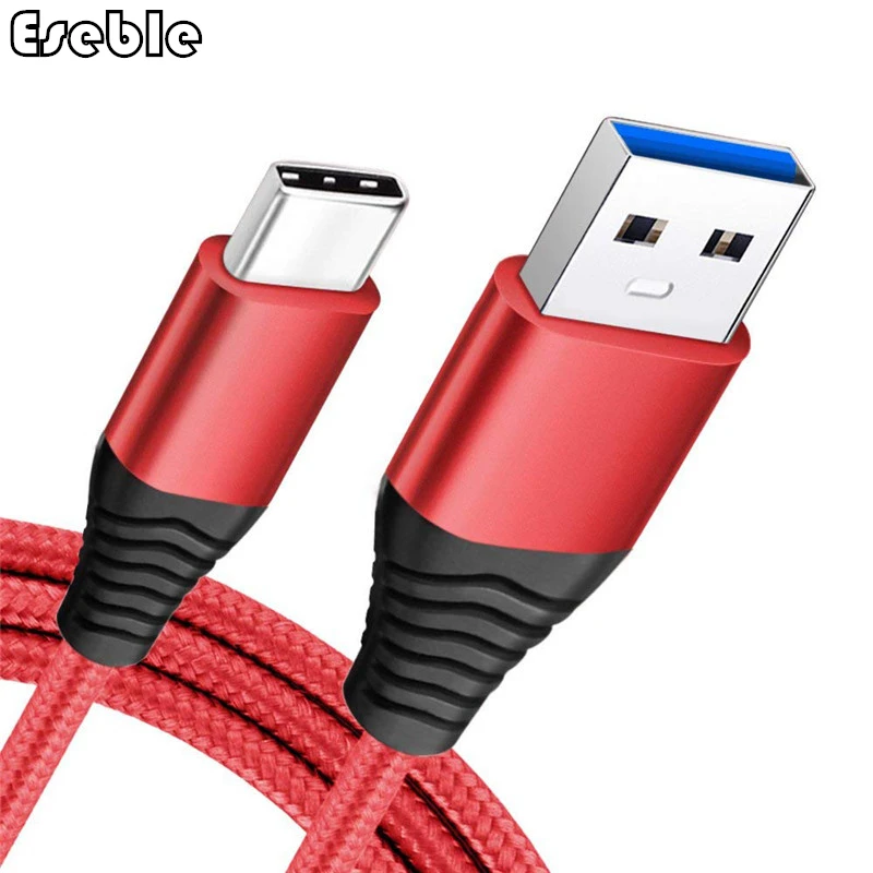 Кабель USB Type-C длиной 1 8 м быстрое зарядное устройство для синхронизации данных