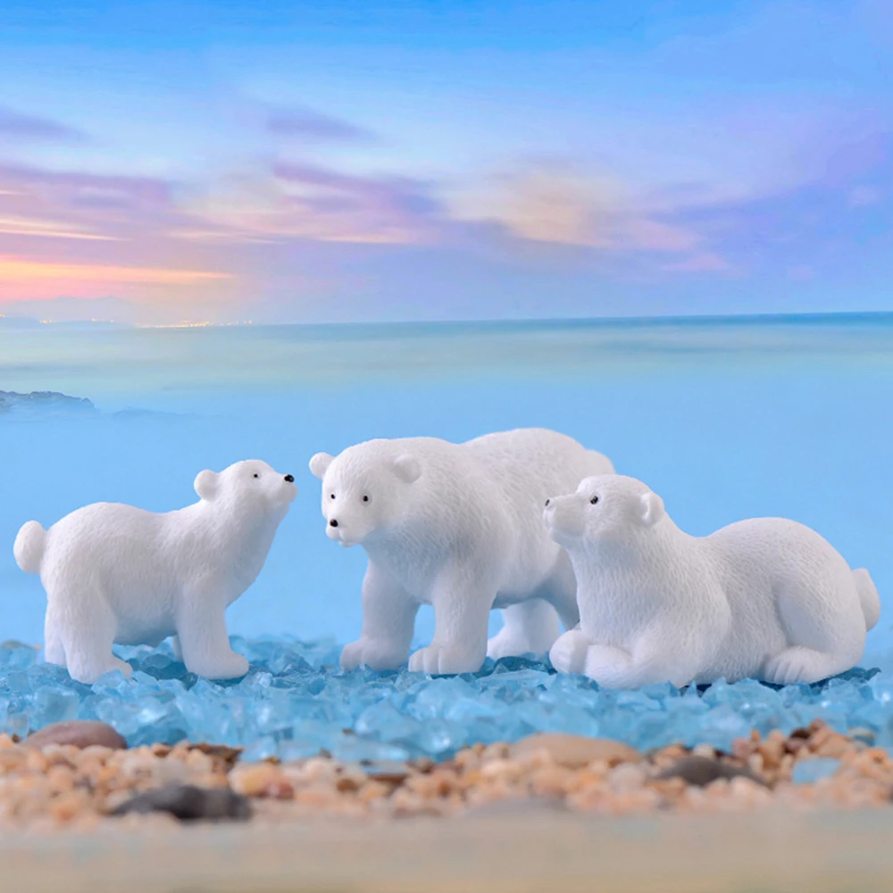 1PC Cute Mini Simulation White Bear Polar Bear Figurines Home Micro Landscape Garden Miniatures Animal Home Decor Accessories
1PC Cute Mini Simulation White Bear Polar Bear Figurines Home Micro Landscape Garden Miniatures Animal Home Decor Accessories