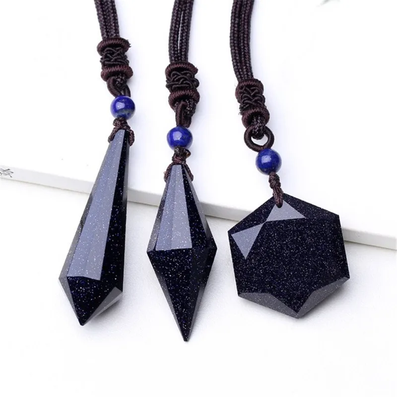 natural stone obsidian pendant pendulum Double pointed pendants Green twine chakra pendule star of RongDe pendant Lucky Love 
natural stone obsidian pendant pendulum Double pointed pendants Green twine chakra pendule star of RongDe pendant Lucky Love