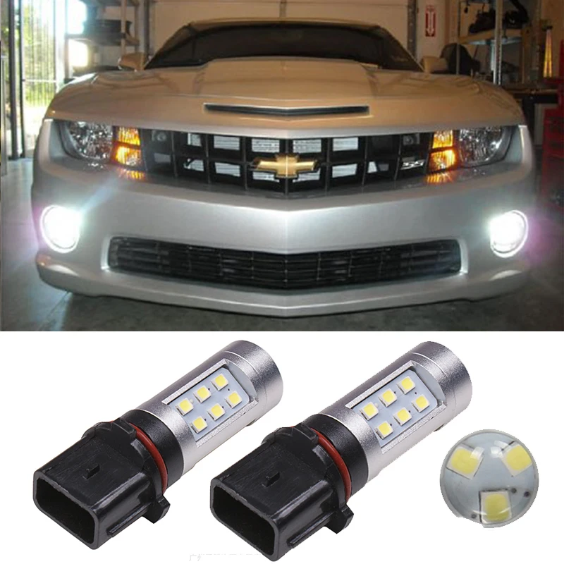 2pcs P13W PSX26W Led Bulb White 800Lm Car Fog Lamp Driving Light DRL Replacement For Chevrolet Camaro 2010-2014 Car Lights
2pcs P13W PSX26W Led Bulb White 800Lm Car Fog Lamp Driving Light DRL Replacement For Chevrolet Camaro 2010-2014 Car Lights