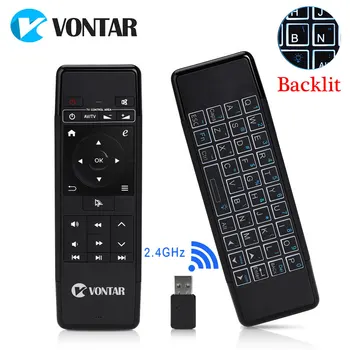 VONTAR 69A Mini Air Mouse & 2.4Ghz Wireless Backlit Keyboard Remote Control with Backlight For Smart Windows Android TV Box PC
VONTAR 69A Mini Air Mouse & 2.4Ghz Wireless Backlit Keyboard Remote Control with Backlight For Smart Windows Android TV Box PC
