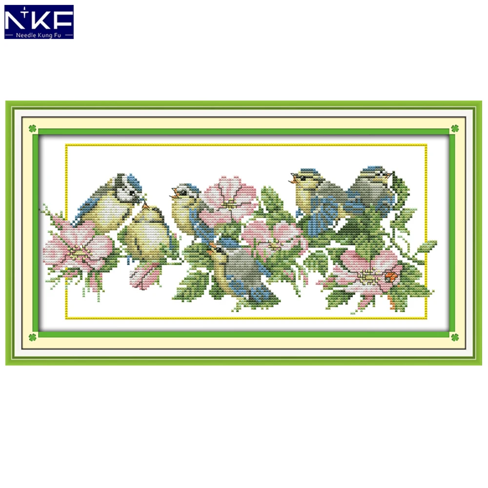 NKF Mother Go Home Animal Pattern Handmade Craft Needlework Cross Stitch Embroidery Kit Cross Stitch for Home Decor
NKF Mother Go Home Animal Pattern Handmade Craft Needlework Cross Stitch Embroidery Kit Cross Stitch for Home Decor