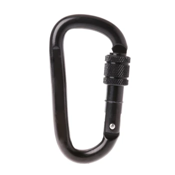 1Pc 30KN Professional Carabiner D Shape Lock Rock Climbing Equipment Safety Buckle
1Pc 30KN Professional Carabiner D Shape Lock Rock Climbing Equipment Safety Buckle