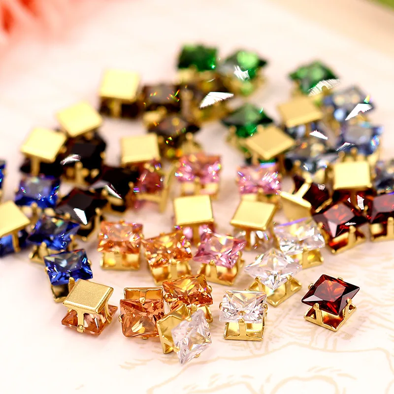 Multicolour Super flash squar shape Natural zircon,competitive products sew on stones for diy/Jewellery accessories 8mm 20pcs
Multicolour Super flash squar shape Natural zircon,competitive products sew on stones for diy/Jewellery accessories 8mm 20pcs