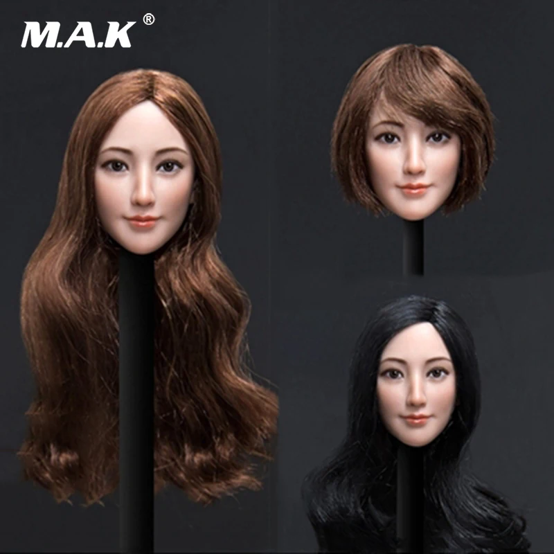 1/6 Asian beauty DR-008 Beauty Female Head Carving With Eyes Movable For seamless Body figure collector toy gift
1/6 Asian beauty DR-008 Beauty Female Head Carving With Eyes Movable For seamless Body figure collector toy gift
